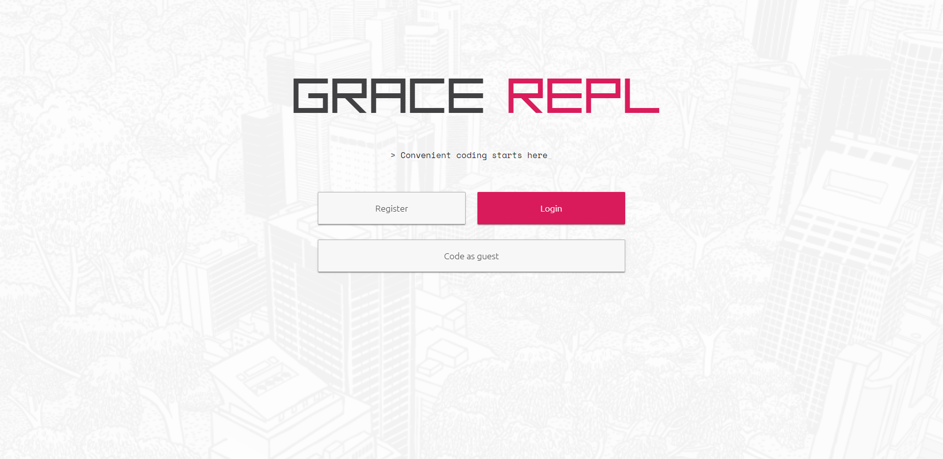 Grace main editor view